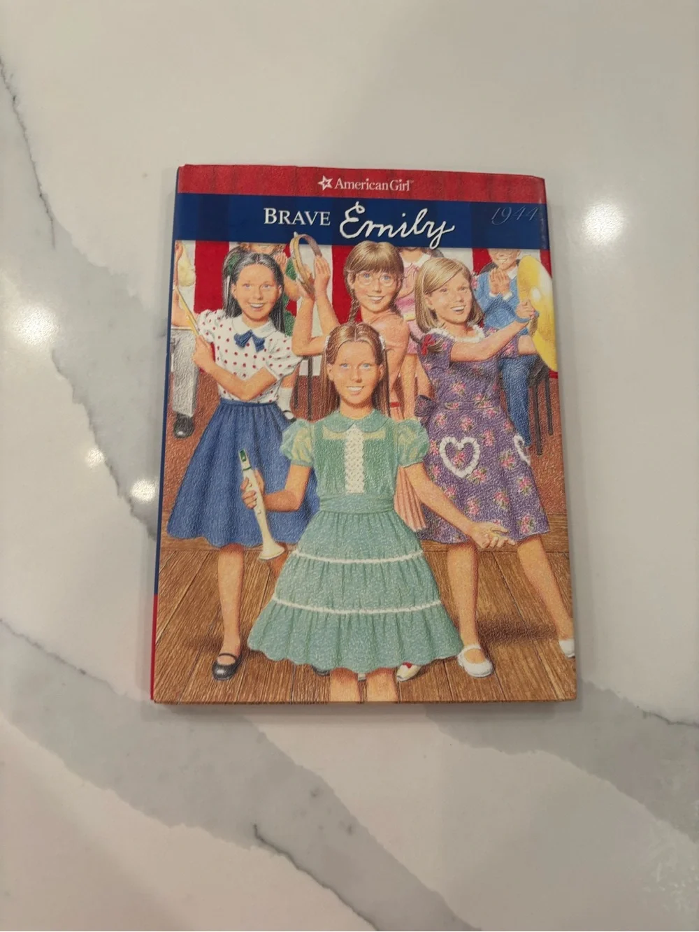 American Girl Paperback Set with Yellow, Red, and Green Covers